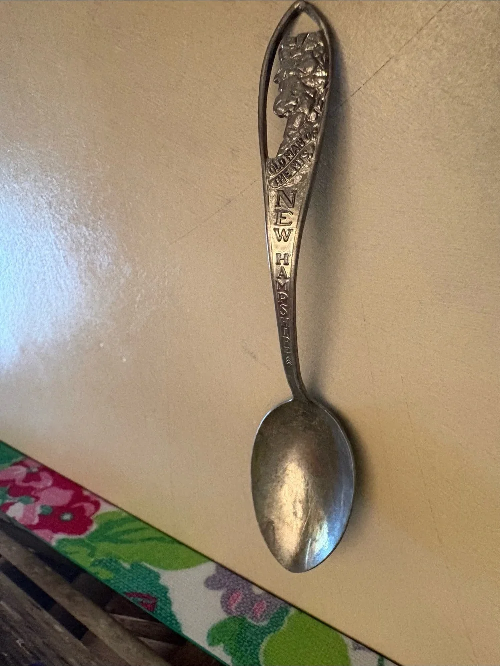 New Hampshire Silver-Tone Souvenir Spoon